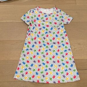 NWOT Mila & Rose Girls Gummy Bear Print Short Sleeve Dress size 7-8